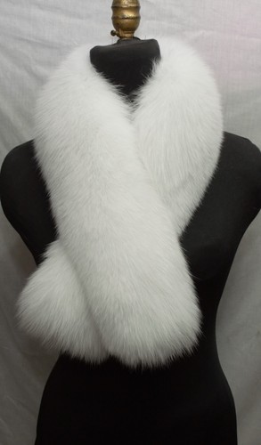 Real fox fur scarf - scarf, collar